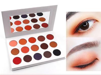 Waterproof Smoky Multi Color Eyeshadow 18 Color Silkscreen Logo