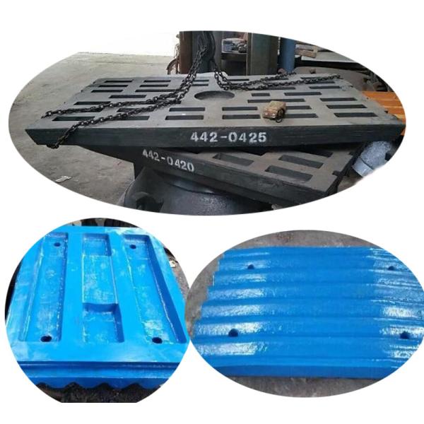 High Manganese JM1208 jaw plates jaw crusher spare parts tooth plate