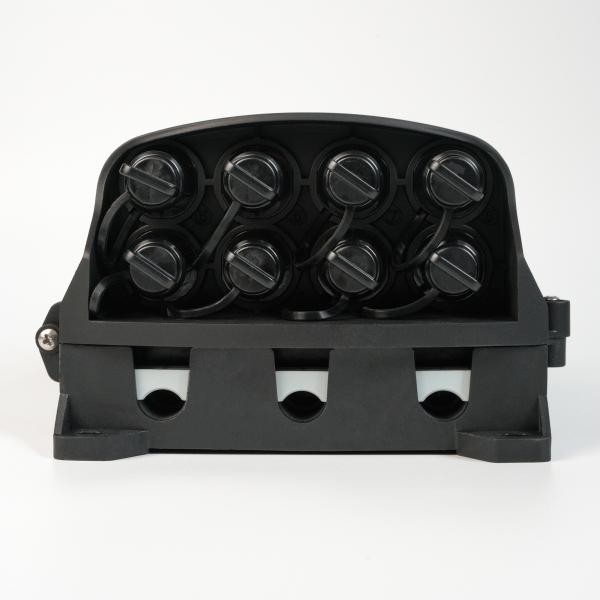 GFS-8A-X Pre-connectorized FTTH Terminal Box 8 Cores Fiber Optical distribution Closure IP 68 FDB 281.4*177*108.8mm
