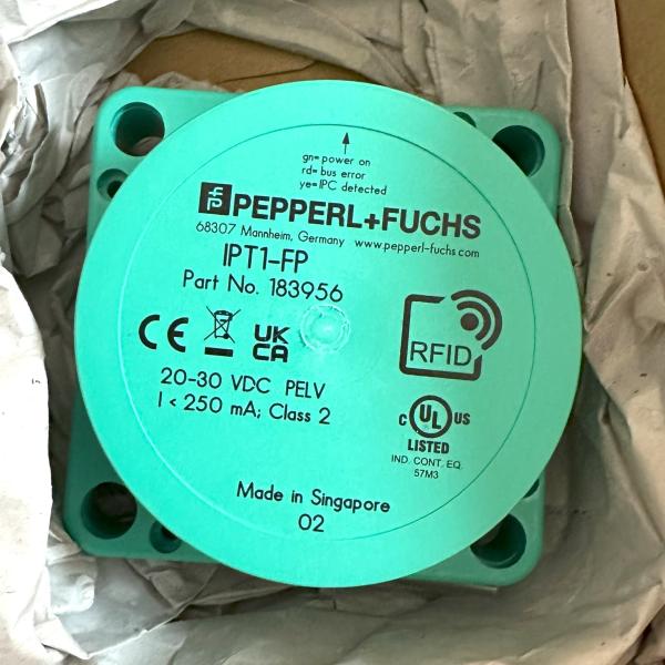 Pepperl Fuchs IPT1-FP Inductive Proximity Sensor 1.5mm Range 10-30V DC