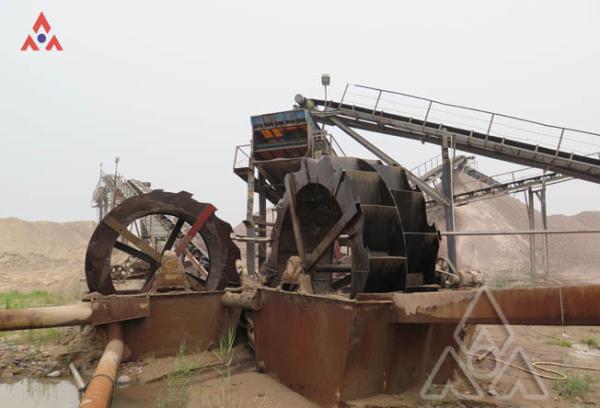 Equipamentos de mineração de pedra altos da máquina da arruela da areia da capacidade de produção