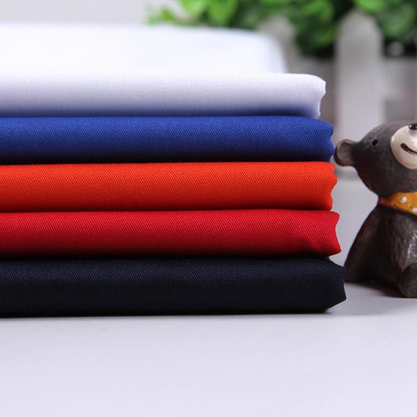 65 Algodão 35 Spandex Roupa de trabalho alongada Tecido com estilo twill