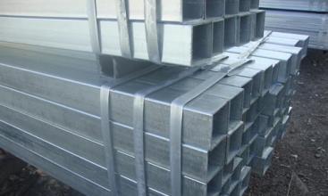 Zinc Galvanized Square Hollow Steel Pipe With Zinc Coated 45 To 250 G