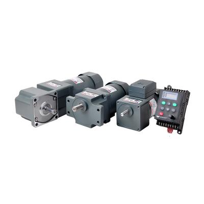 Motor alinhado estojo compacto do tamanho 100 da engrenagem