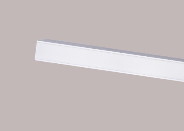 100lm/W 60 Hz 120 Degree Linear Suspended Led Light Fixture 4600 Lumen PC Diffuser
