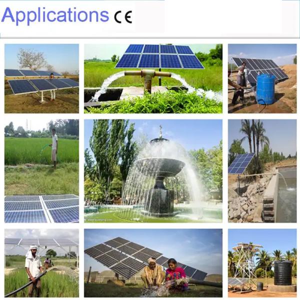 Dc Submersible Deep Well Solar Water Pump For Agriculture Farm Irrigation Solar Surface Water Pump