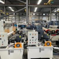 Novos tipos de papel e plástico máquina de extrusão laminadora para liberar par