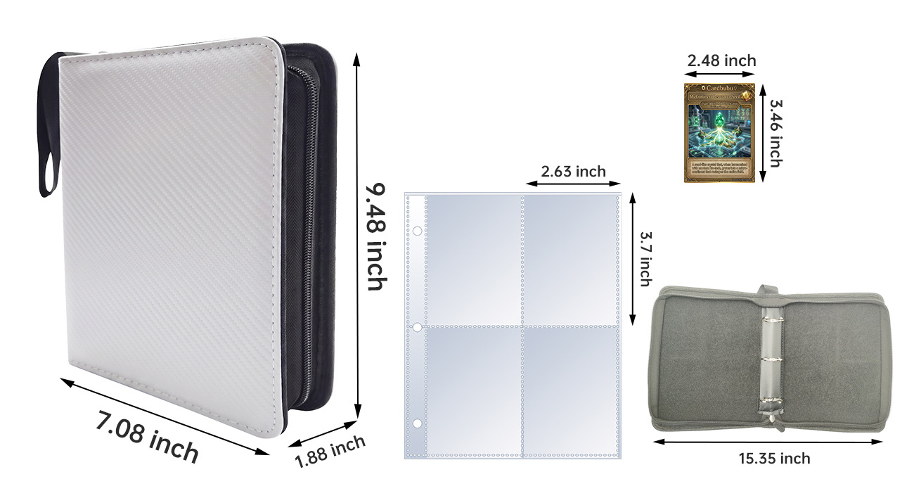 Premium Card Binder Trading Card Collections Factory Direct Supply manufacturer