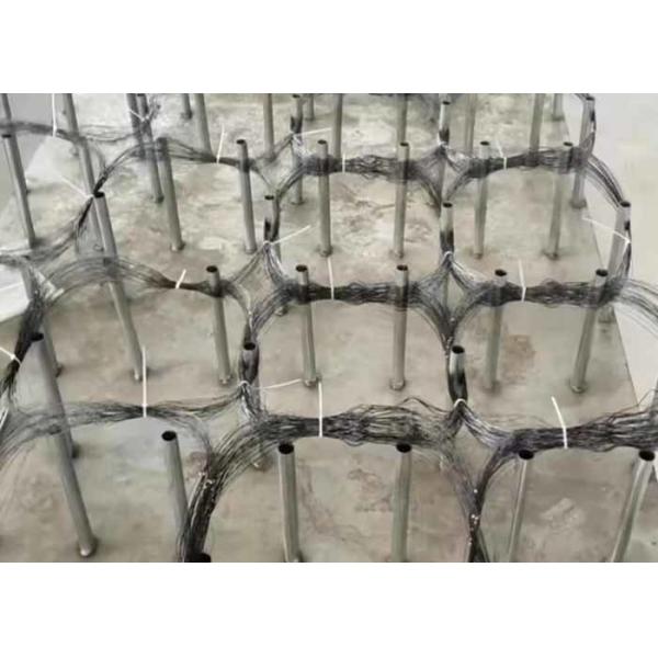 Inconspicuous Obstacles Tank Barrier Mesh Reduce Mobility Barrier