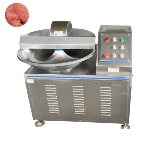 Industrial meat bowl cutter meat bowl cutter 500kg electric sausage meat cutter bowl chopping machine