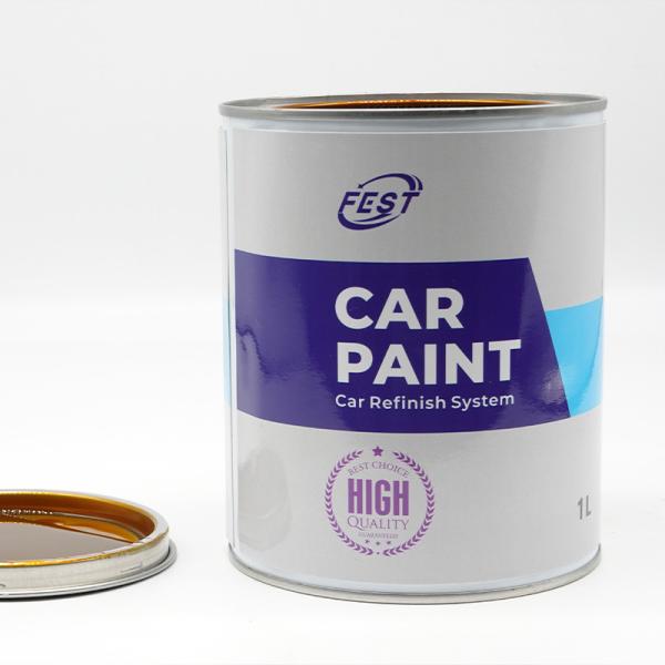 High Quality 1K Basecoat Colors Paint Yellow Car Paint Car Touch up Paint Spray Paint for Car