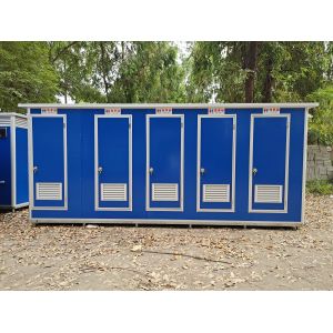 Быстрая сборка портативной ванной кабинки, туалет портативной ванной кабинки