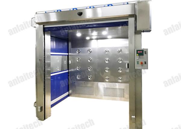 100FPM VLF Air Showers 380V 50Hz For Clean Room Enterance