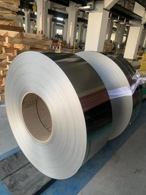 0,3 x 78mm bobina de aço inoxidável da folha de 304 tiras de aço inoxidável para tubo ondulado