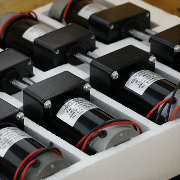 motor diminuto 24-48V da engrenagem 70jb de baixo nível de ruído para a transmissão da logística