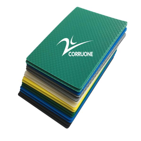 Yellow Coroplast Board 5mm 6mm 8mm Corrugated Plastic Sheets 4x8