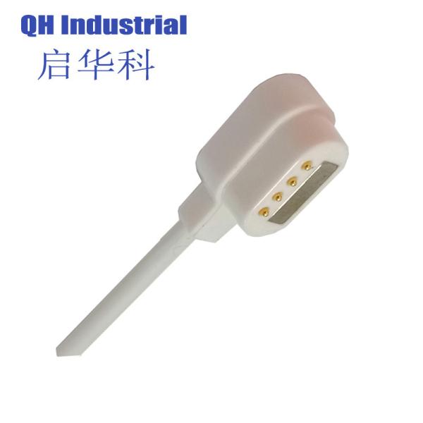 4Pin Republic Of Korea magnetic laptop power connector wearable charger cable with pogo pin