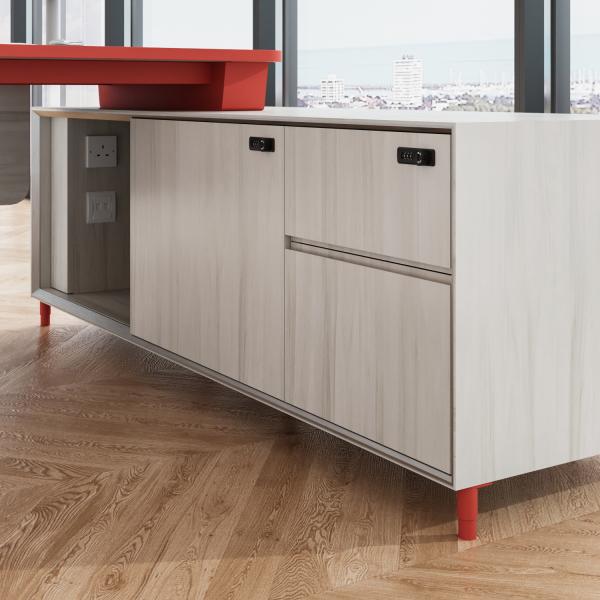 FLEX Manager's desk cabinet Savings Cabinet Drawer chest lockable simple design