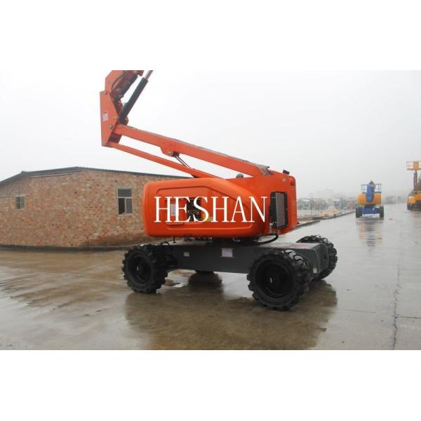 Self Propelled Articulated Boom Lift Hydraulic Truck Mounted Aerial Platform