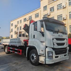 ISUZU Giga Hydraulic Truck Mounted Crane / Sany Palfinger Truck Crane