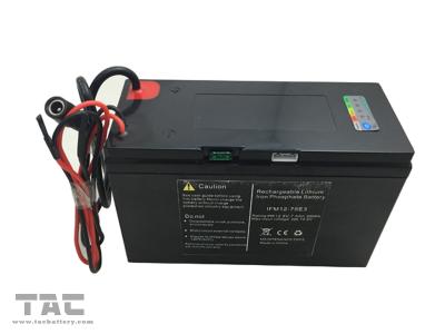 bloco 75ah Smart BMS da bateria recarregável de 12V LiFePO4 com capa de plástico do ABS