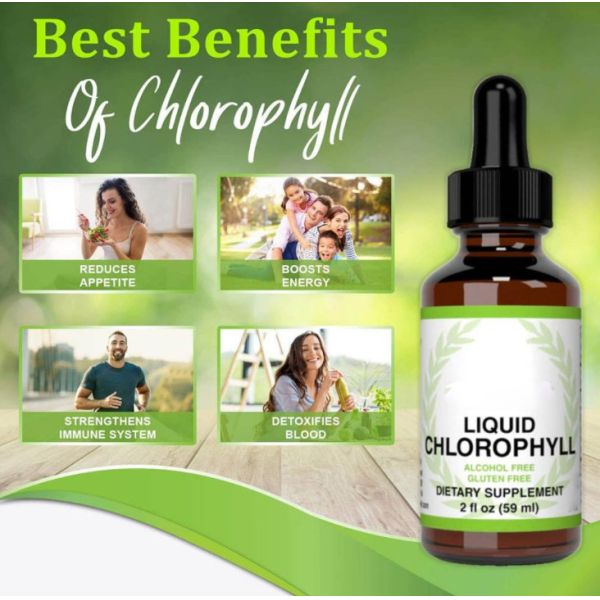 Natural Mulberry Leaf Extract Chlorophyll Liquid Drops 59ml Concentrated Liquid For Internal Cleansing And Detox