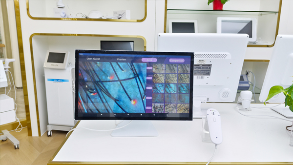 Hair Analysis Testing Machine Hair And Scalp Testing Machine