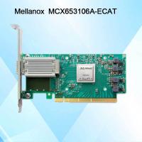 100g HDR Infiniband Mellanox 100gb Nic Network Interface QSFP56 MCX653106A-ECAT