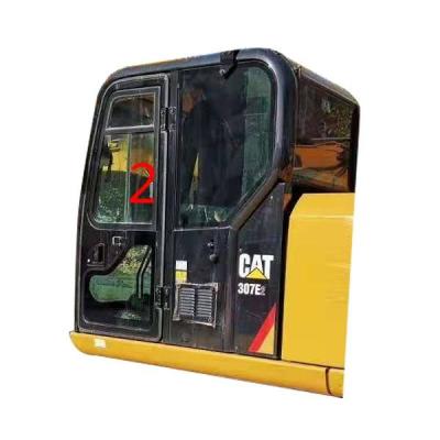L'excavatrice Door Window Replacement CATERPILLAR d'E307E CAT307E est partie de la position droite latérale NO.2