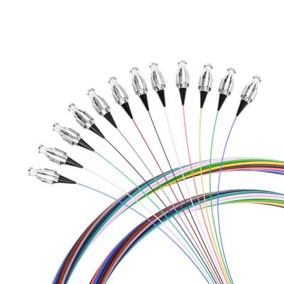 G657 12Color 0.9mm 1.5M Fiber Optic Pigtail for FTTX Wavelength 850nm/1310nm/1550nm