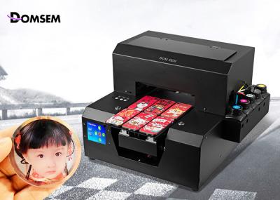 Card Screen UV Flatbed Printing Machine Digital Industrial Small A4 Size 100 Watt