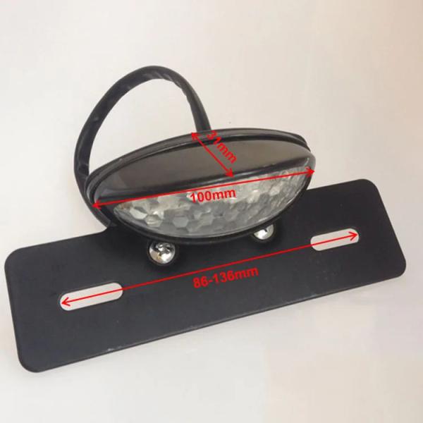 ABS AS Material LED Motorcycle Tail Light Brake Stop Lamp for Improved Performance