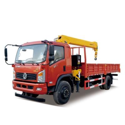 China Factory 6.3 Ton Hydraulic Mini Mobile Crane Telescopic Boom Truck Mounted Cranes