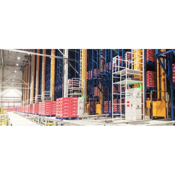 Double Deep pallet Stacker Crane ASRS, Floor Supported SRM(Storage Retrieval Machine), Automatic Storage And Retrieval System,Room Temperature Warehouse and Cold Storage
