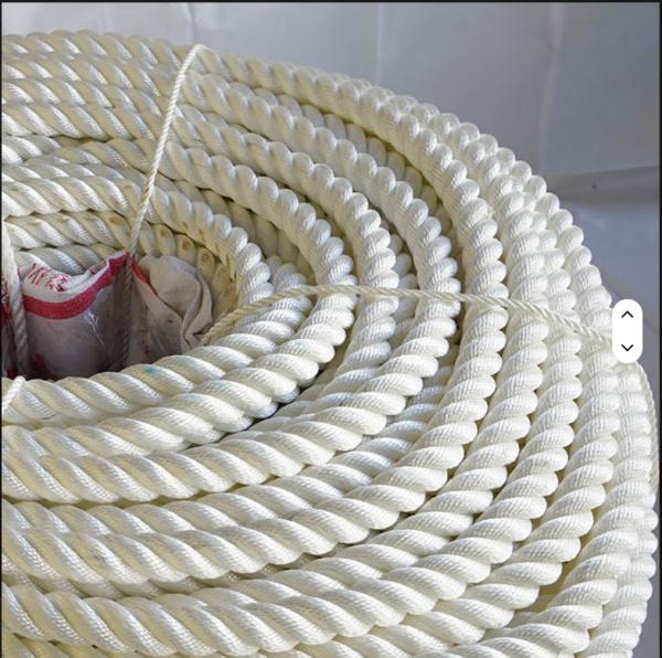 3 Strand Nylon Twisted Rope 20mm/22mm/24mm Marine Grade Mooring Rope