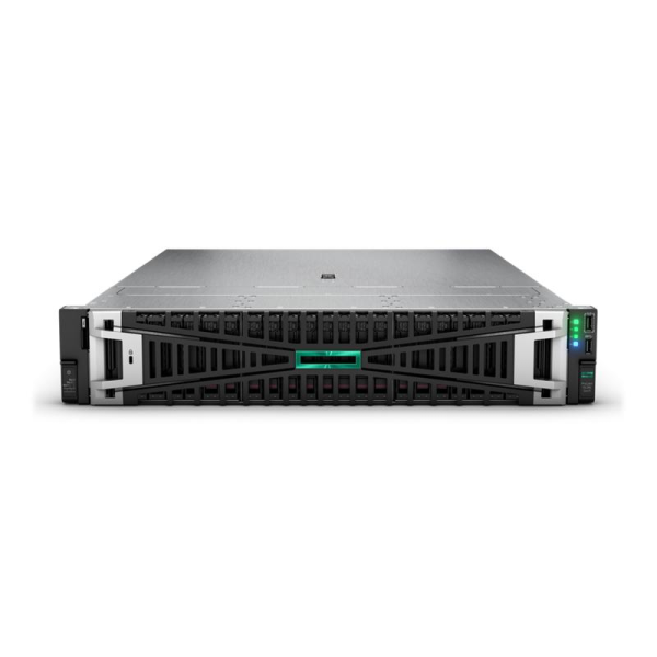 HPE ProLiant DL385 Gen11 2U Dual-Socket AMD Accelerated Rack Server with 320 Total Cores, 6TB DDR5 Memory, and PCIe 5.0 Multi-GPU Expansion