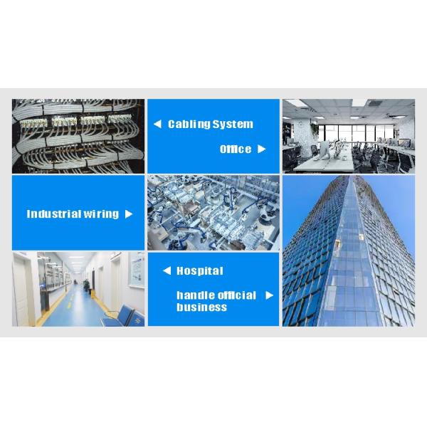 305M FTP CAT6 Cable 23AWG Gray PVC Jacket Lan Cable For Shielding Network Cable 1000FT