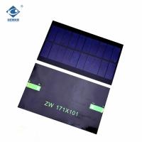 A eficiência elevada 2W com 10 anos garante o painel solar impermeável semi flexível ZW-171101 do ANIMAL DE ESTIMAÇÃO 5V