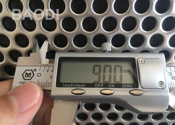 Stainless Steel 304 316L Perforated Mesh Round Hole 1m X 2m