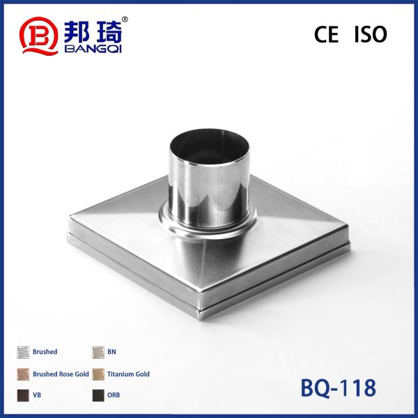 BQ-118 Drainage de plancher américain en acier inoxydable