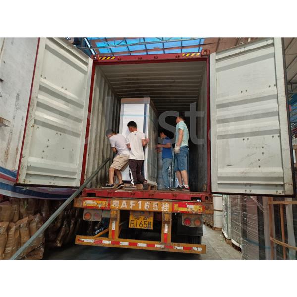 Commercial Refrigerator Double Glass Door Display Freezer With AD Board