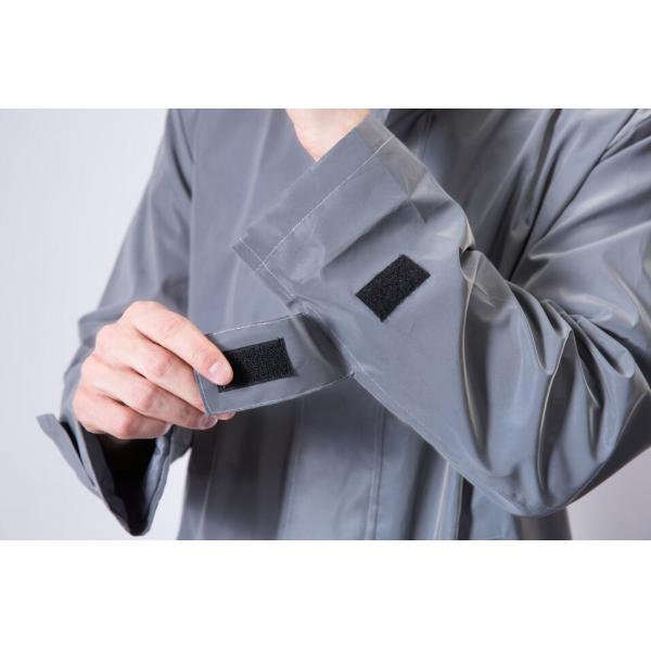 Popular Mens Waterproof Windbreaker Jacket , 3M Hooded Reflective Jacket