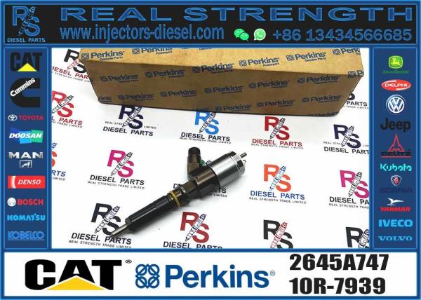 CAT FUEL INJECTOR 2645A747 3200680 FOR CAT 6.6 ENGINE PERKINS ENGINE 2645A747 1100 SERIES PERKINS CATERPILLAR C4.4 C6.6