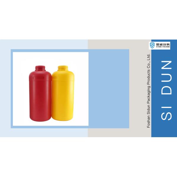 1L Plastic Chemical Bottle Ink Empty Chemical Storage Bottles With Caps