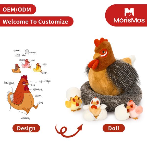 OEM/ODM Factory Manufacturers Custom Plush Animals Teddy Bear Rabbit Animals Make Their Own Design Plush Toys