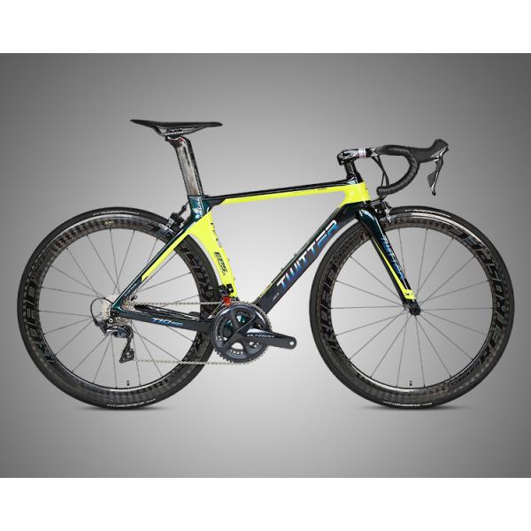 R8000 Groupset Carbon Fiber Road Bike 22 Speed Holographic Frame Carbon Wheel