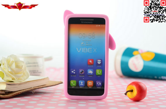 Hot Selling 100% Brand New Rabbit Cartoon Silicone Cover Case For Lenovo S960 Multi Color