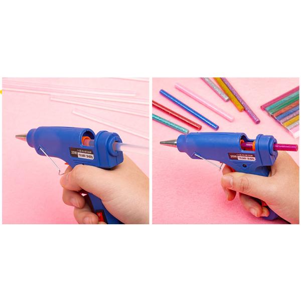 Hot Melt Glue Sticks 7mm 11mm for kids Children hobbies DIY material tools White Yellow Transparent Assorted Colors