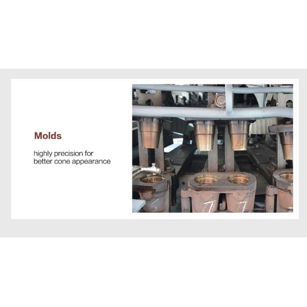 Полностью автоматическое производственное оборудование трубки вафли 28 печь шаблонов