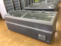 220 congélateur profond en verre de coffre de porte coulissante de dessus de V 50hz pour des laitages